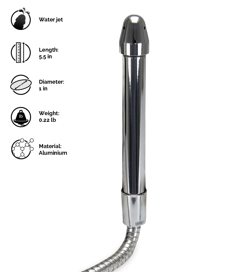 Anal-cleansing enema plug attachment