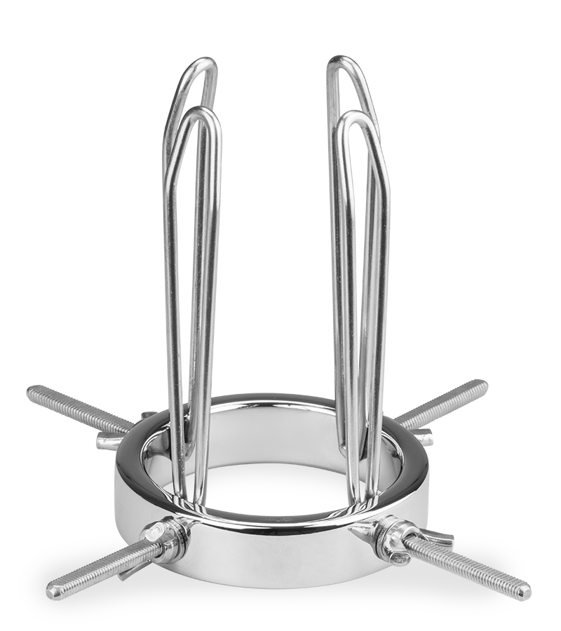 Anal spreader with screw