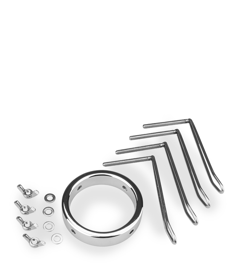 Anal spreader with screw