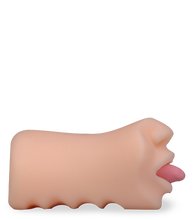 Load image into Gallery viewer, Angie blowjob stroker with cheeky tongue