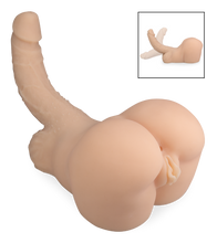 Load image into Gallery viewer, Anouchka ass masturbator with vagina and bendable penis