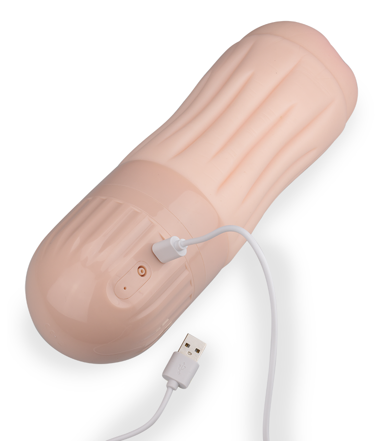 Aria lifelike masturbator with vibrations and suction