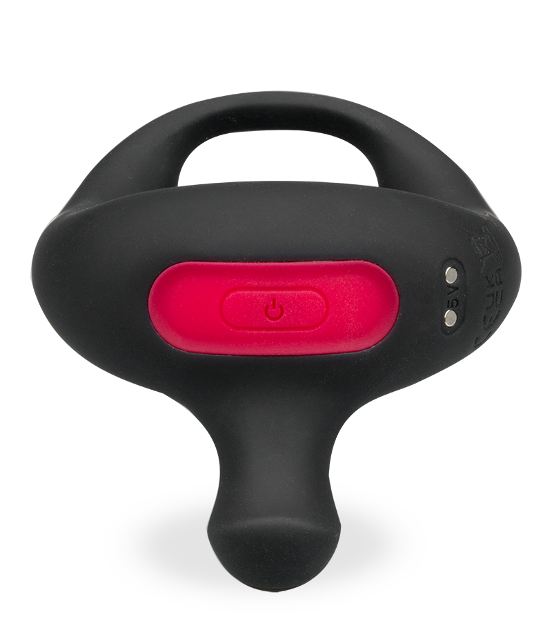 Arto testicle and clit massaging cock ring