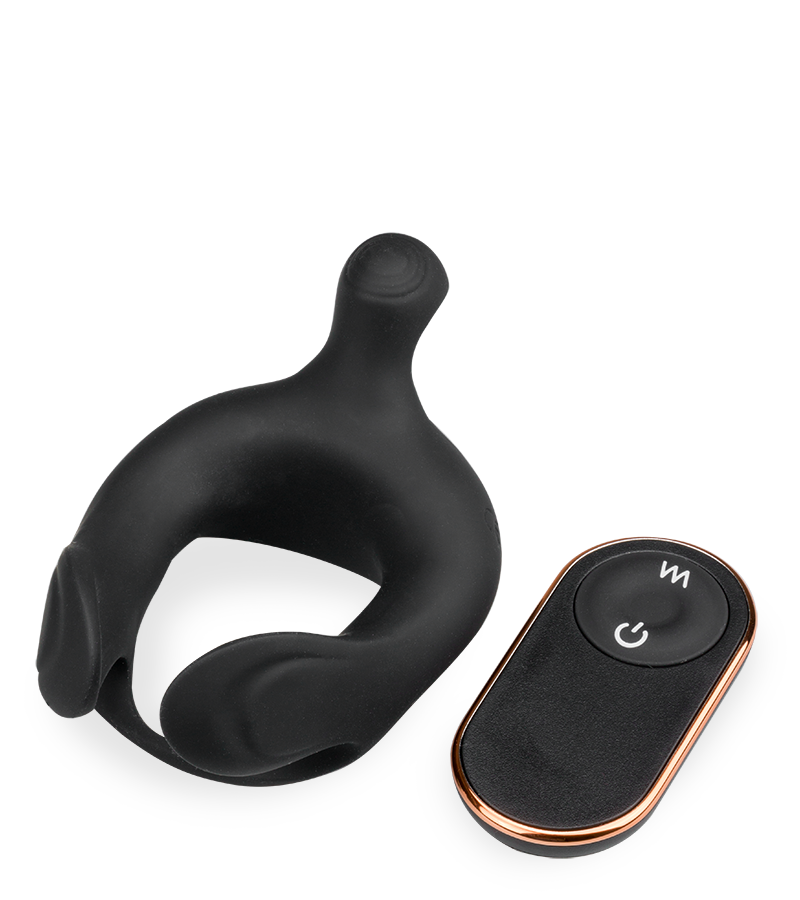 Arto testicle and clit massaging cock ring