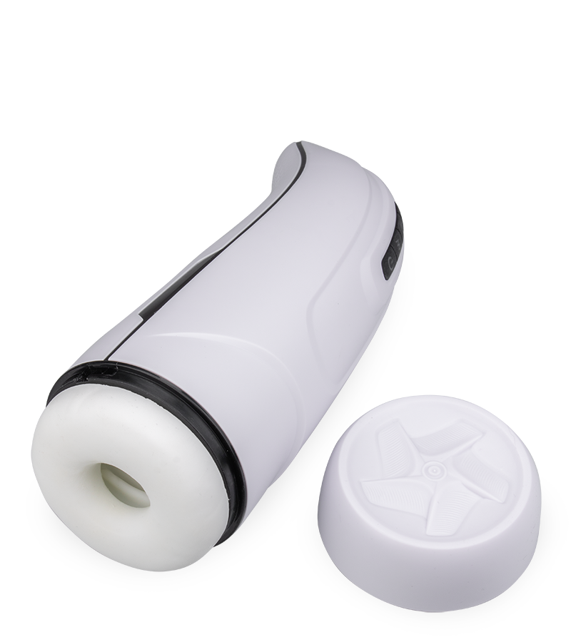 Asher vibrating and warming masturbator with licking feature