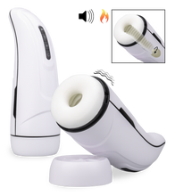 Load image into Gallery viewer, Asher vibrating and warming masturbator with licking feature