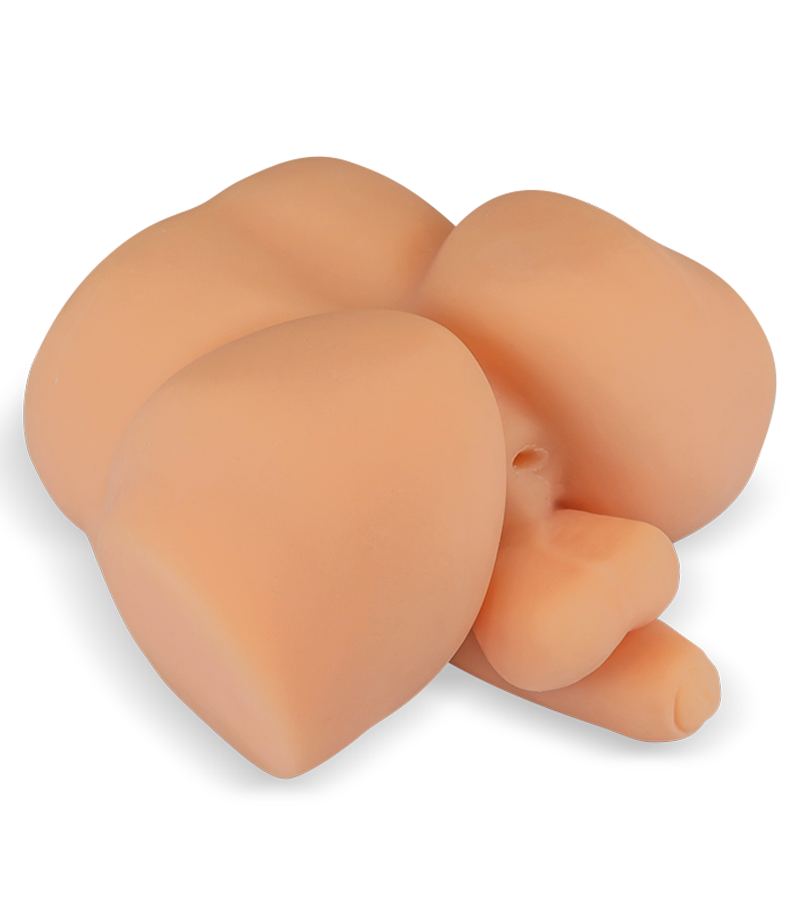 Ass masturbator with anus and flexible penis