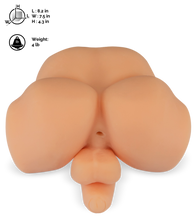 Load image into Gallery viewer, Ass masturbator with anus and flexible penis