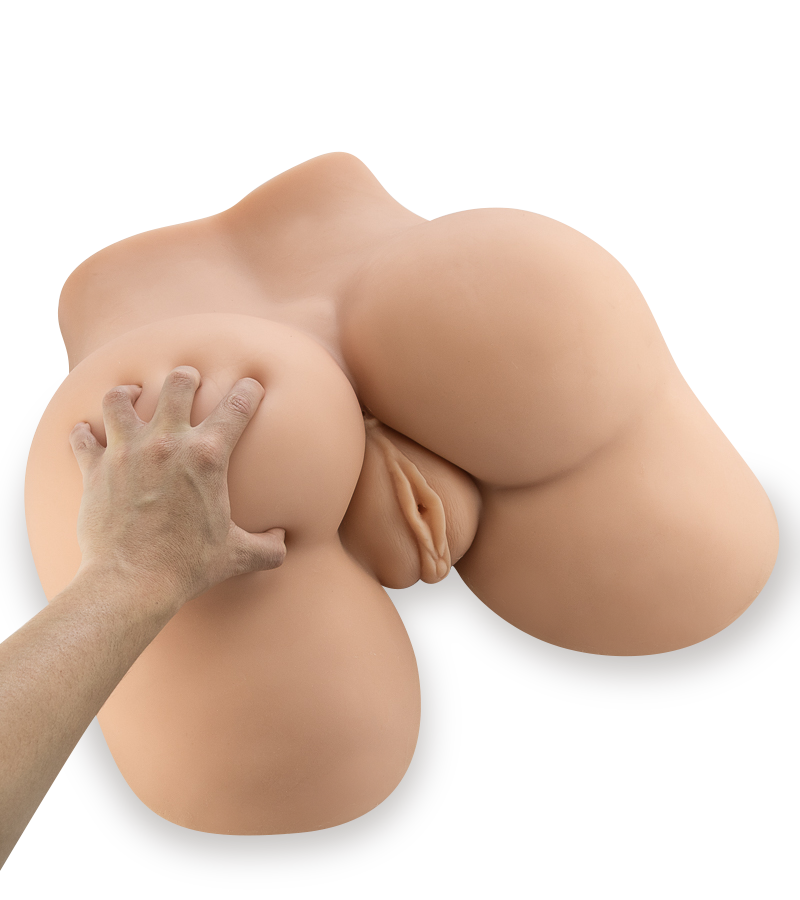 Ass masturbator with vagina and anus 28.50 lb
