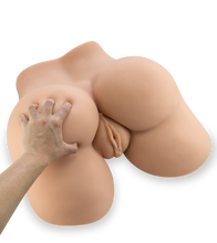 Load image into Gallery viewer, Ass masturbator with vagina and anus 28.50 lb