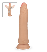 Load image into Gallery viewer, Aurelio Real Skin bendable suction-cup dildo 7.25 inches