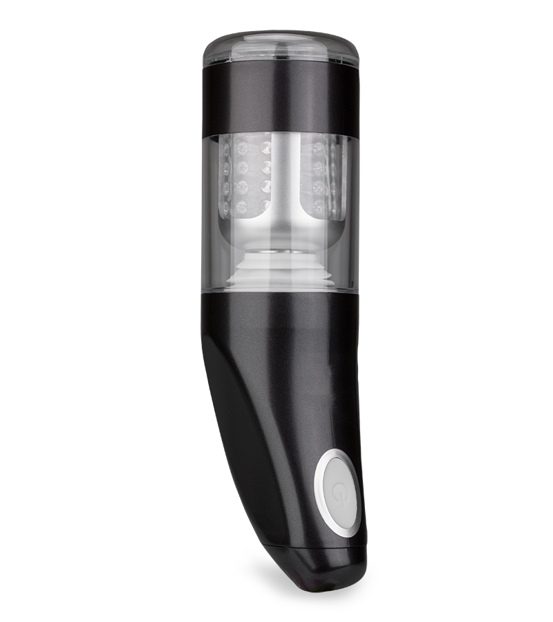 Automatic rotating and thrusting masturbator