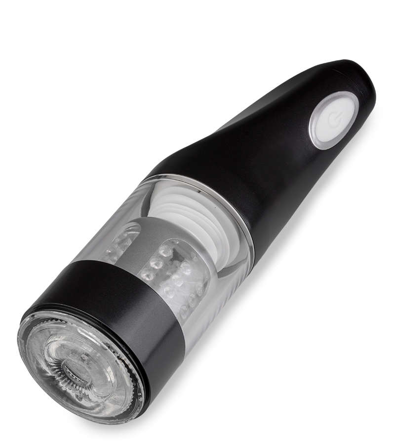 Automatic rotating and thrusting masturbator