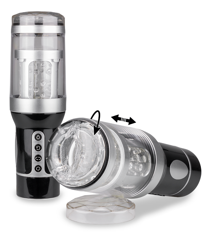 Automatic thrusting vagina masturbator