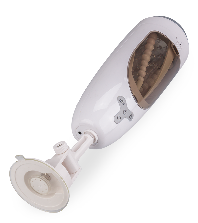 Automatic vibrating and rotating pussy masturbator