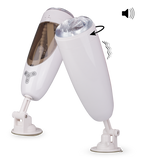 Automatic vibrating and rotating pussy masturbator