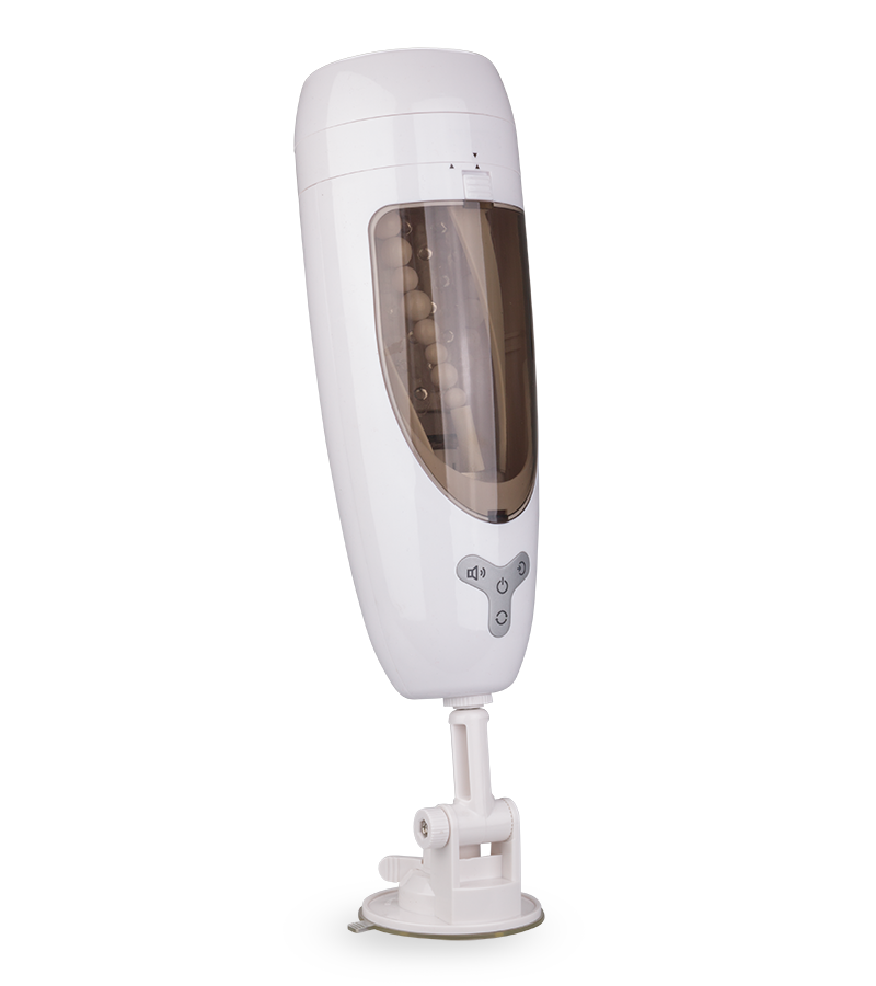 Automatic vibrating and rotating pussy masturbator