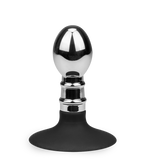 Balloon suction cup butt plug