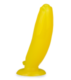 Banana girthy suction cup butt plug