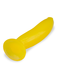 Load image into Gallery viewer, Banana girthy suction cup butt plug