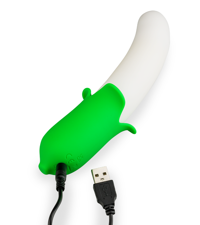 Banana silicone vibrator