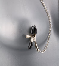 Load image into Gallery viewer, BDSM ball gag with nipple clamps