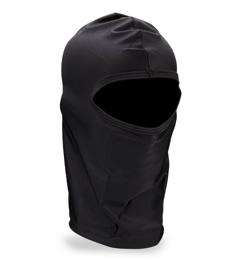 BDSM blackout hood with mouth opening