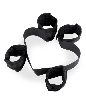 BDSM wrist and ankle restraints