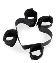 Load image into Gallery viewer, BDSM wrist and ankle restraints