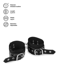 Load image into Gallery viewer, BDSM wrist cuffs