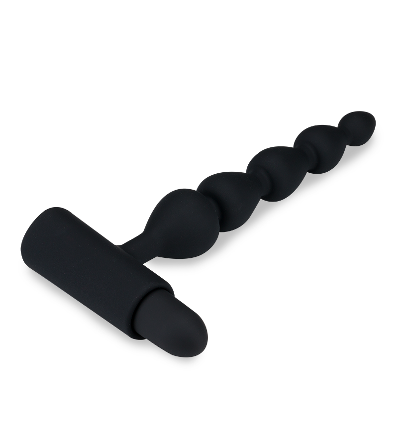 Bead 5-bead vibrating anal plug