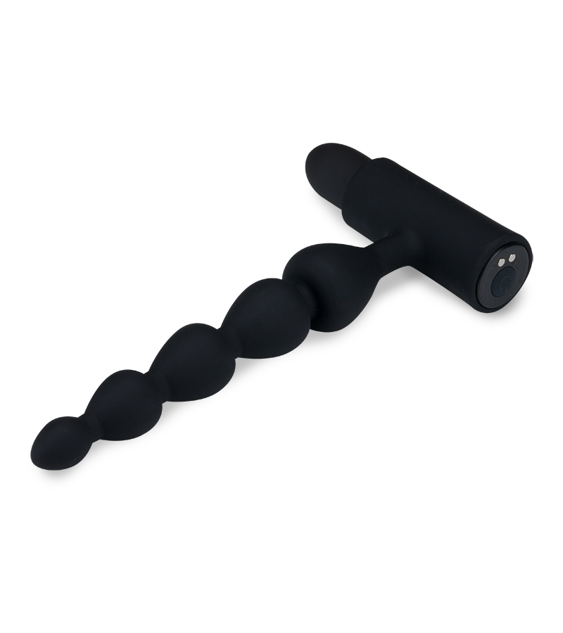 Bead 5-bead vibrating anal plug