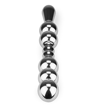 Load image into Gallery viewer, Beaded anal dildo 7.75 inches