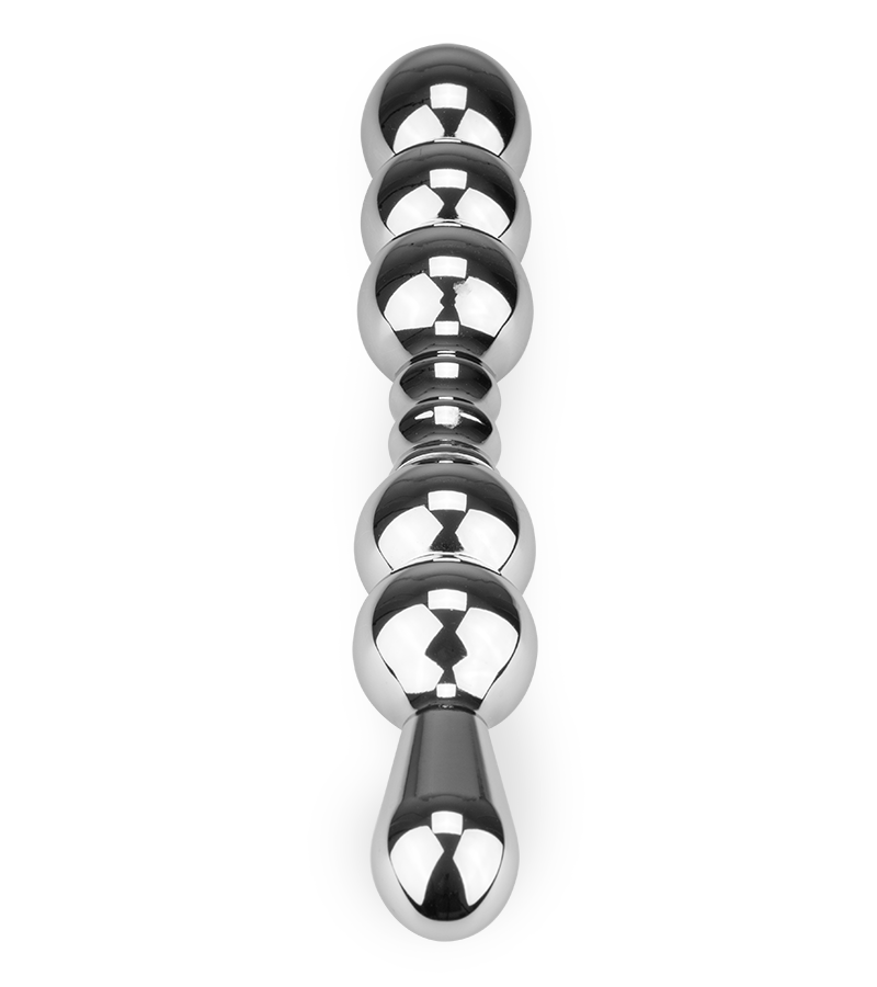 Beaded anal dildo 7.75 inches