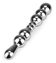 Load image into Gallery viewer, Beaded anal dildo 7.75 inches