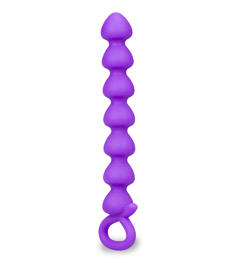 Beaded anal tickler