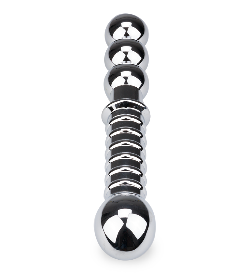 Beaded dildo anal plug 7.50 inches