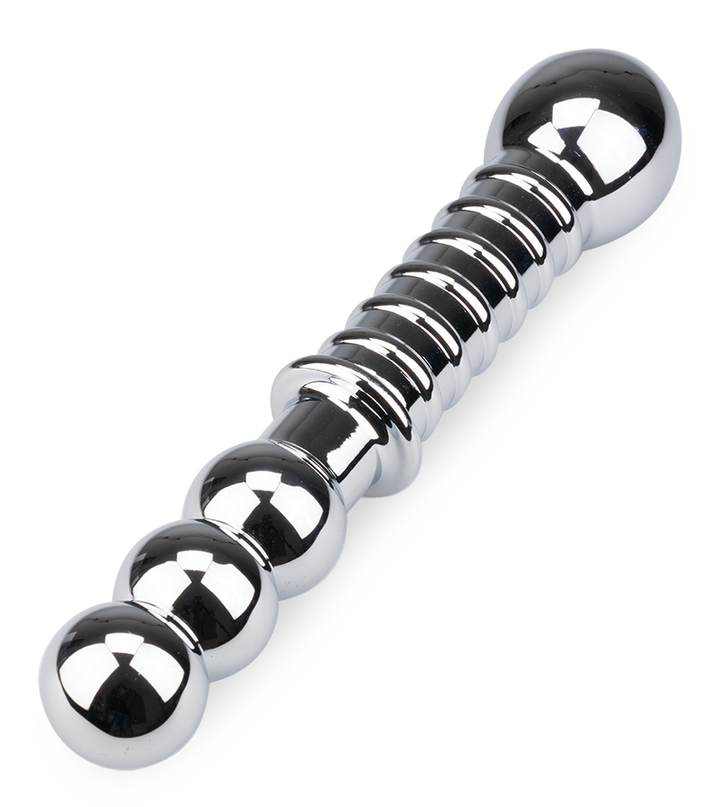 Beaded dildo anal plug 7.50 inches