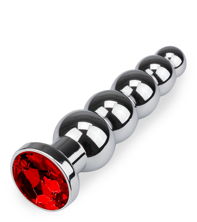 Beaded jewel butt plug – 7 Colours