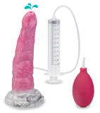 Behimos ejaculating alien dildo