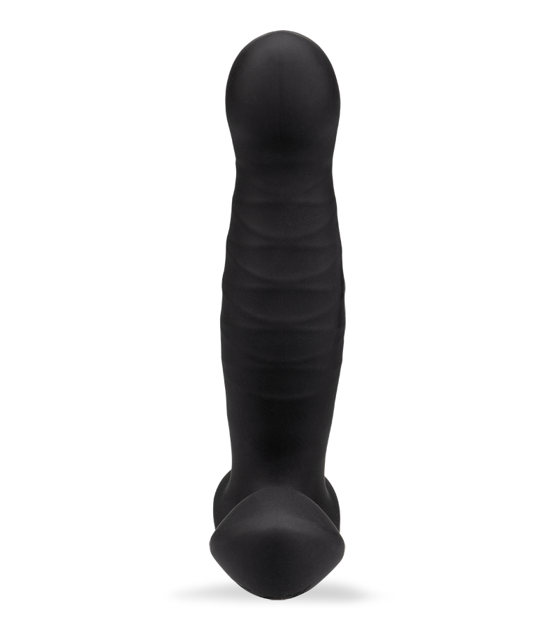 Bellows vibrating perineum and prostate massager