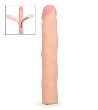 Load image into Gallery viewer, Bendable skeleton dildo without testicles - Medium