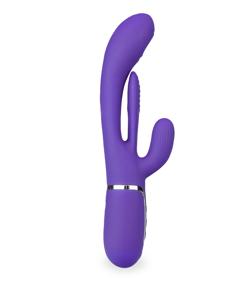 Benefit rabbit vibrator with 3 stimulating arms