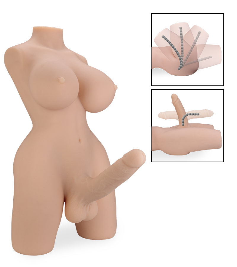 Bethany transgender sex torso with penis and anus 20.50 lb