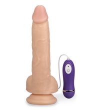 Load image into Gallery viewer, Big and thick vibrating suction-cup dildo 10 modes
