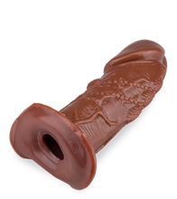 Load image into Gallery viewer, Big Head black penis sleeve