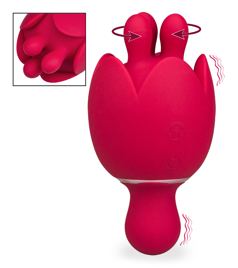 Bis clit stimulator and massager