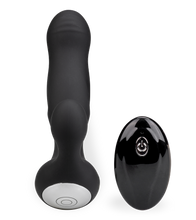 Load image into Gallery viewer, Black remote-controlled prostate stimulator