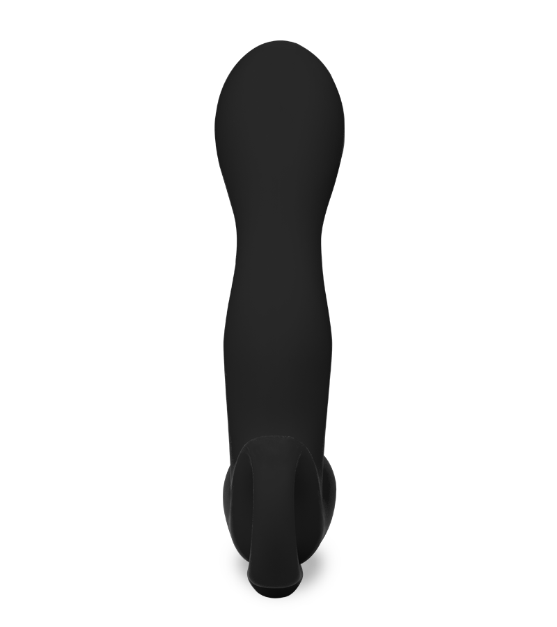 Black vibrating prostate stimulating dildo 30 modes