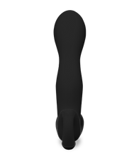 Load image into Gallery viewer, Black vibrating prostate stimulating dildo 30 modes